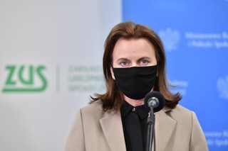 Uścińska: Ponad 13 mld zł na zwolnienie ze składek ZUS