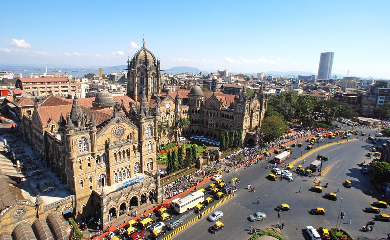 Dworzec kolejowy Chatrapati Shivaji Terminus w Mumbaju