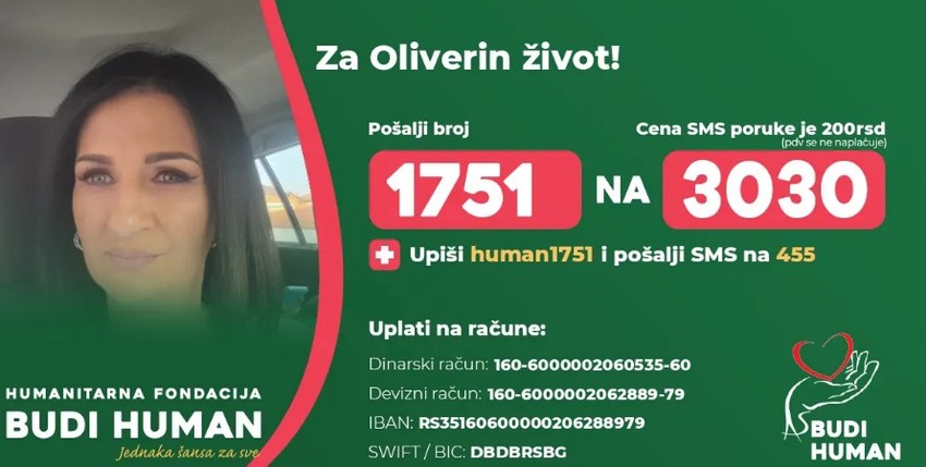 Olvera Tašković preminula nakon duge bolesti