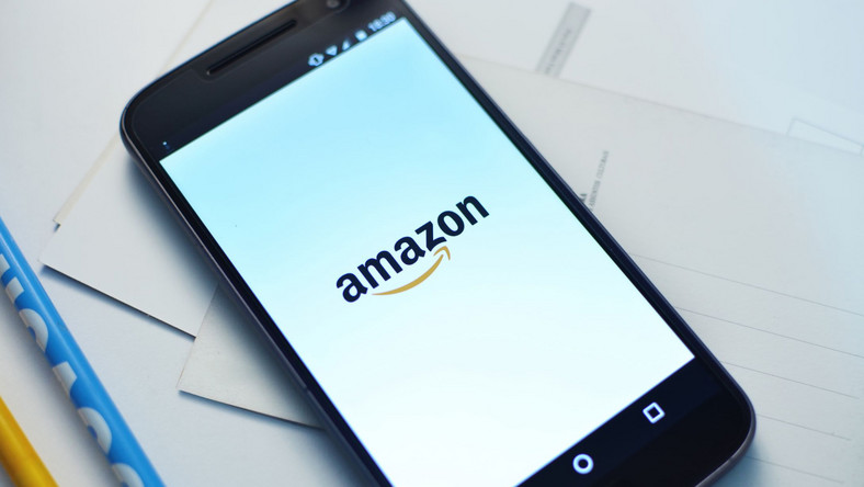 Aplikacja Amazon na smartfonie