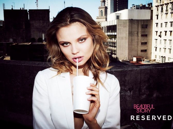 Magdalena Frąckowiak w scenerii Buenos Aires - kulisy kampanii Reserved na wiosnę-lato 2011