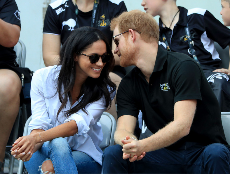 Meghan Markle i książę Harry w 2017 r. 