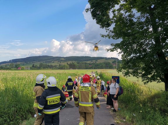 Wypadek na Dolnym Śląsku