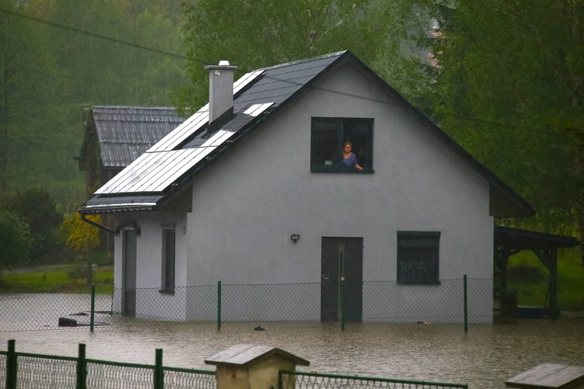 Skutki ulew na Śląsku