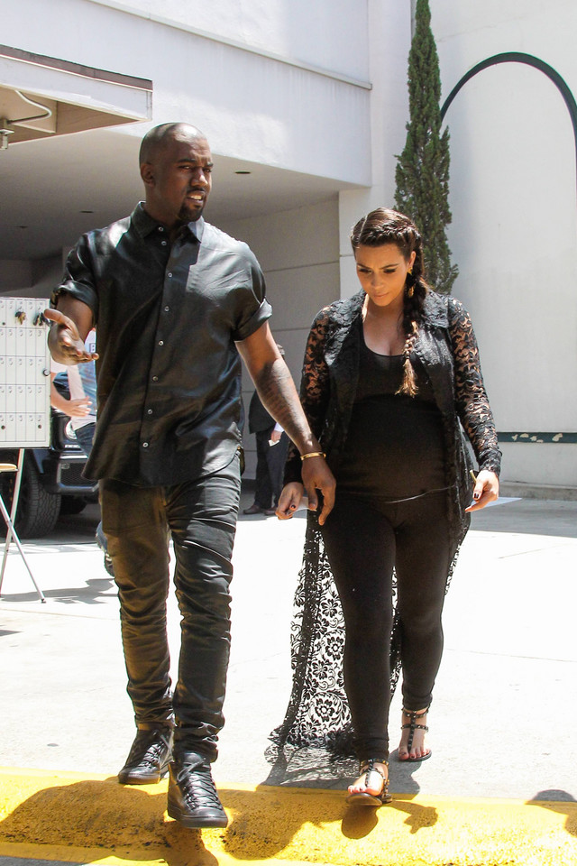 Kim Kardashian i Kanye West / Fot. Newspix