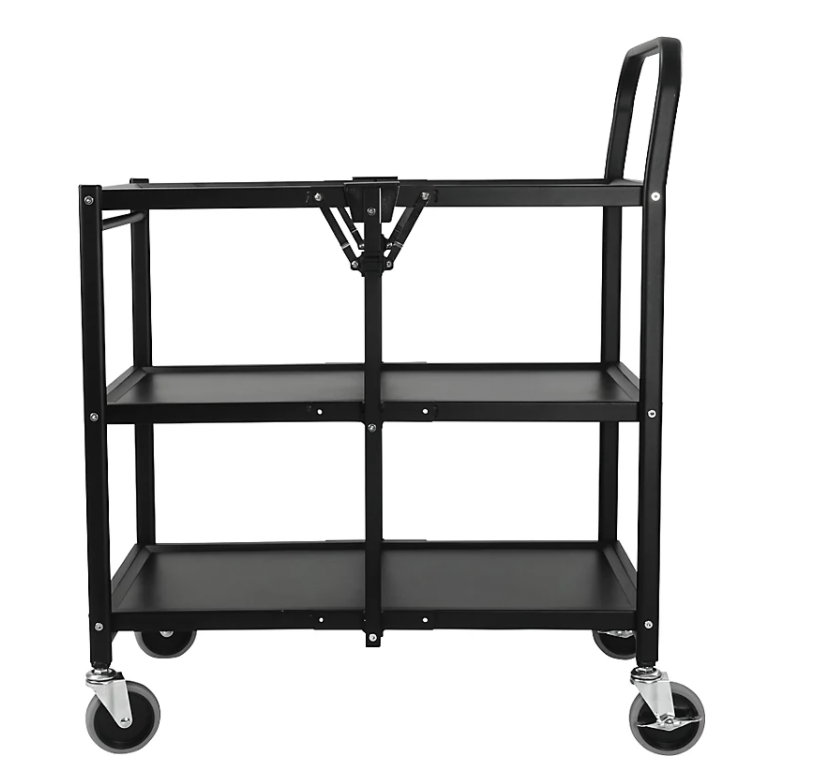 Chariot de service pliable en noir Quipo pour 257.40 francs, gaerner.ch