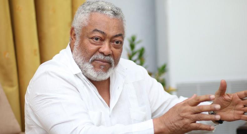 Former President Jerry John Rawlings