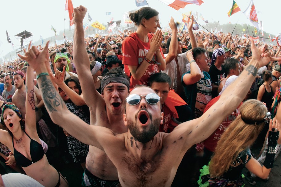 Na festiwalach w Europie bawiło się w 2018 r. ponad 4,8 mln ludzi. W Polskce najwięcej na Pol'and'Rock Festivalu, bo to impreza niebiletowana. Ale płatne imprezy też przeżywają oblężenie