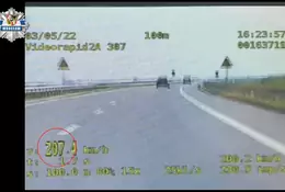 Jechał 207 km/h na obwodnicy Wrocławia. Złapała go policja [Nagranie]