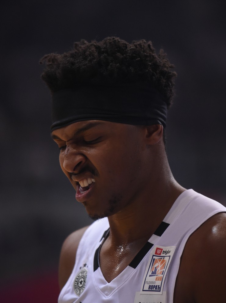 Detalj sa meča KK Partizan - FMP