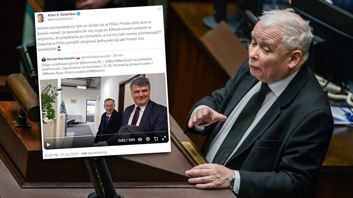 Kaczyński mówił o torturach. "Fantazje Kaczyńskiego są niebezpieczne"