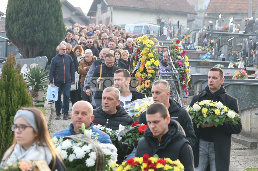 Saša Kulišić, sahrana, Doboj