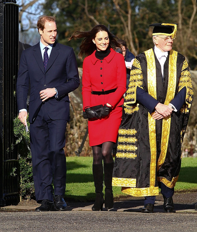 Książę William i Kate Middleton w St. Andrews