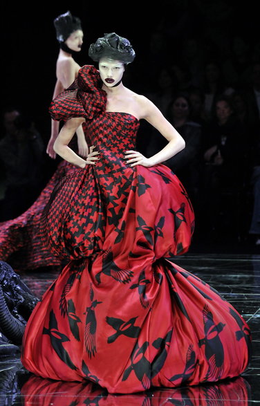 Paris Fashion Week 2009 r., pokaz mody Alexandra McQueena