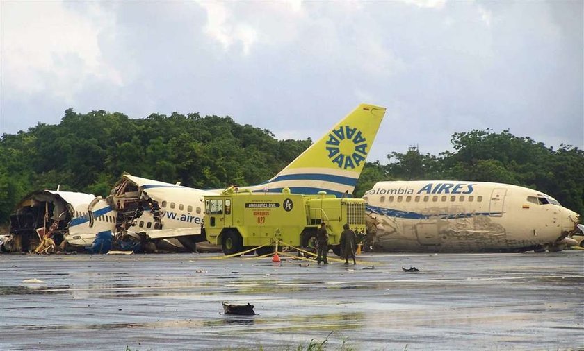 Boeing się rozpadł! Ludzie przeżyli