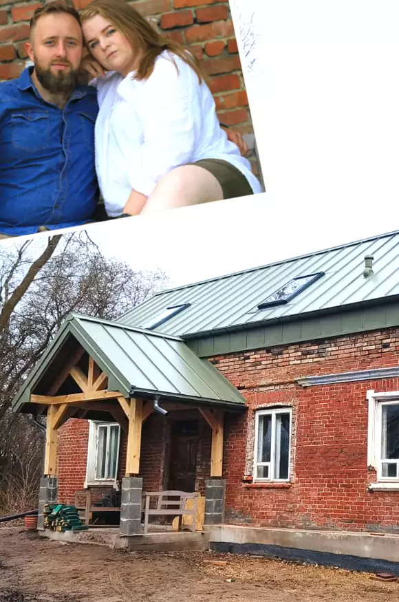 Para kupiła stary dom za 105 tys. zł. "Strop okazał się zgniły"