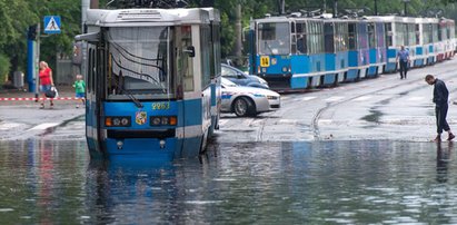 Ulewa zdemolowała Wrocław!