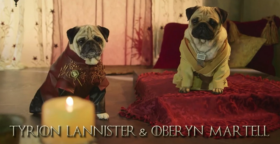 Tyrion Lannister i Oberyn Martell (Źródło: http://www.youtube.com/watch?v=X_-ojMJlFHI)