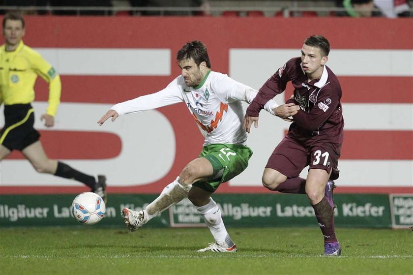 Jakub Świerczok zadebiutował w Bundeslidze