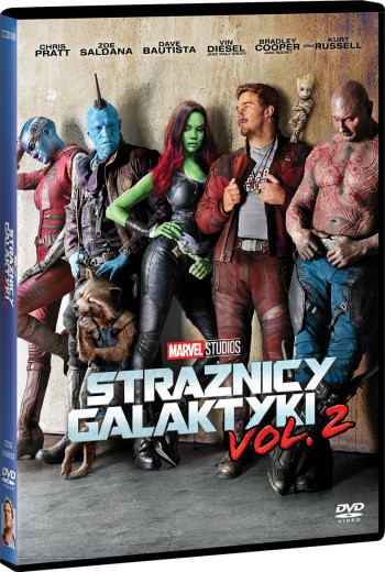 "Strażnicy Galaktyki Vol. 2"  - okładka DVD