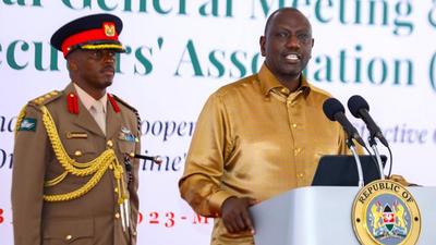President William Ruto during the 16th Annual General Meeting and Conference of Africa Prosecutors’ Association held in Mombasa County on Monday, January 30, 2023