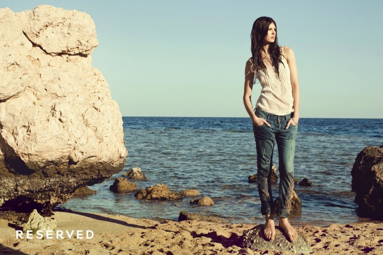 Wielki błękit zawładnął latem - kolor blue w jeansowej kolekcji Reserved lato 2011