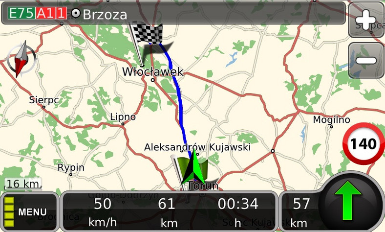 W nowej MapieMap uwzględniono sporo najświeższych inwestycji drogowych.