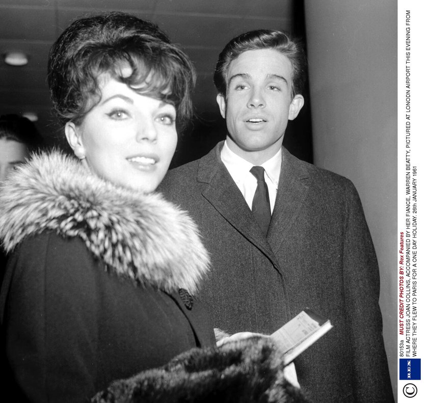 Joan Collins w poprzednim związku