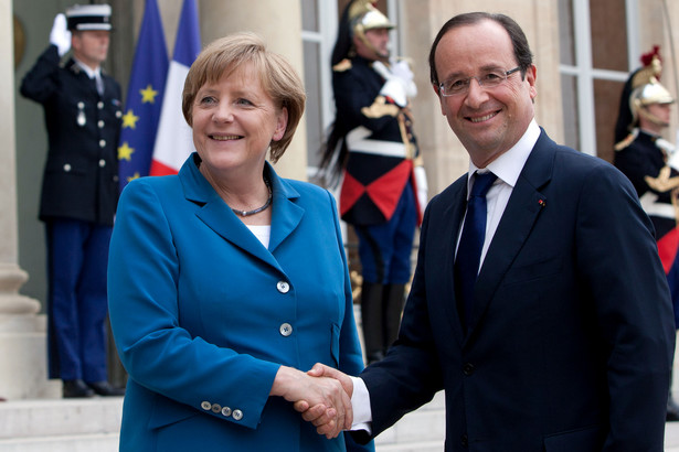 Merkel i Hollande będą razem świętować