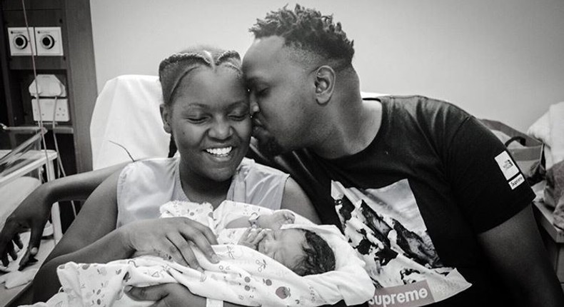 Citizen TV’s DJ GG and his wife welcome first born child (Instagram)