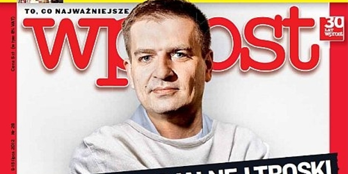 Bartosz Arłukowicz na okładce Wprost