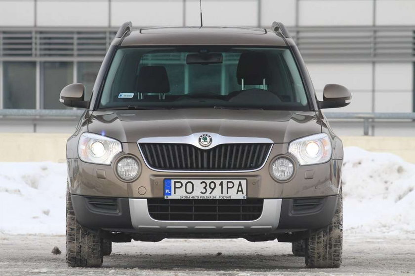 auto, Skoda, samochód, Skoda Yeti,