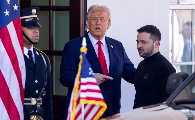 Jeszcze przed spotkaniem Trump, skomentował strój Zełenskiego, co narzuciło ton całemu spotkaniu.