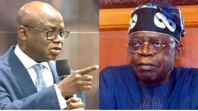 Pastor Tunde Bakare and Bola Ahmed Tinubu (PM News)
