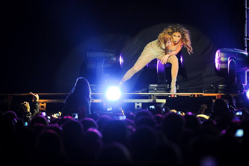 Jennifer Lopez w Polsce (fot. Artur Rawicz / Onet)