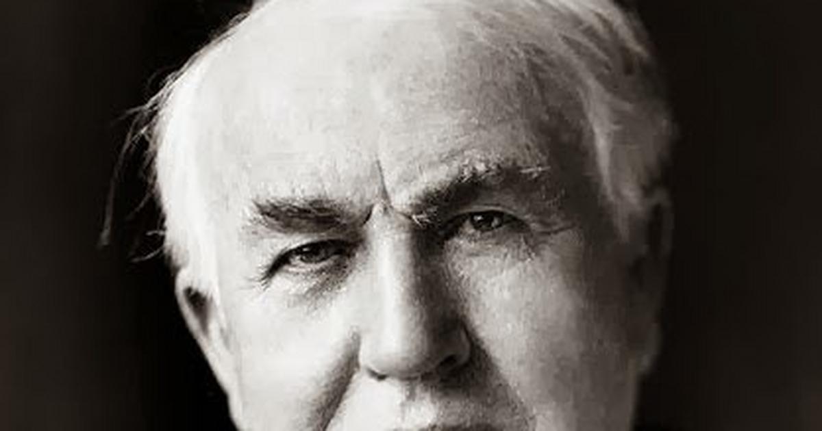 Thomas Edison, the inventor of the light bulb, was afraid of the dark