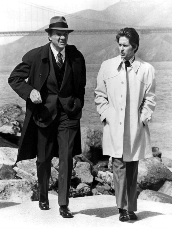 Karl Malden i Michael Douglas w "Ulicach San Francisco"