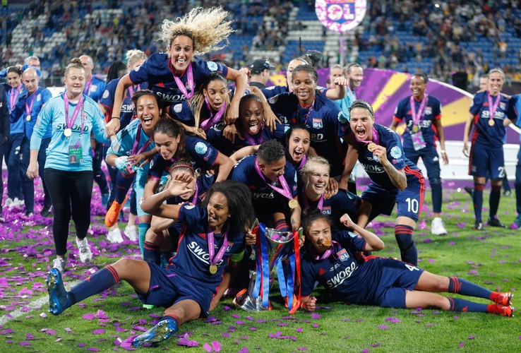 Piłkarki z Lyonu wygrały Ligę Mistrzów