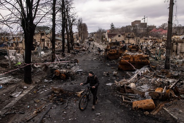 Ukraina zniszczona wojną