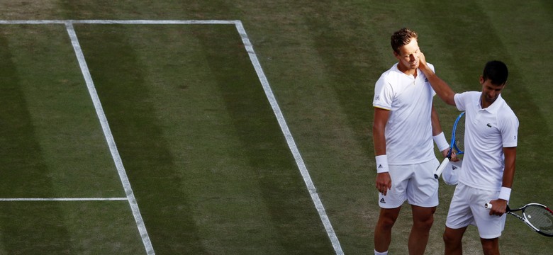 Wimbledon: Dramat Novaka Djokovica. Z powodu kontuzji nie dokończył meczu