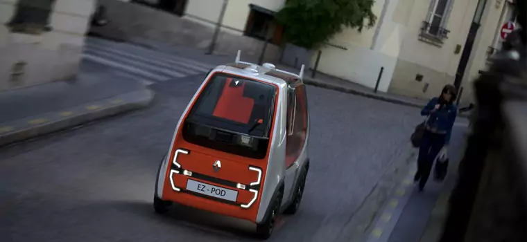 Renault EZ-POD. Auto na bardzo krótką chwilę