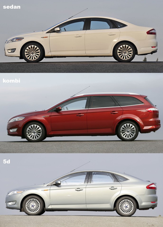 Ford Mondeo III – prezentacja modelu: wymiary