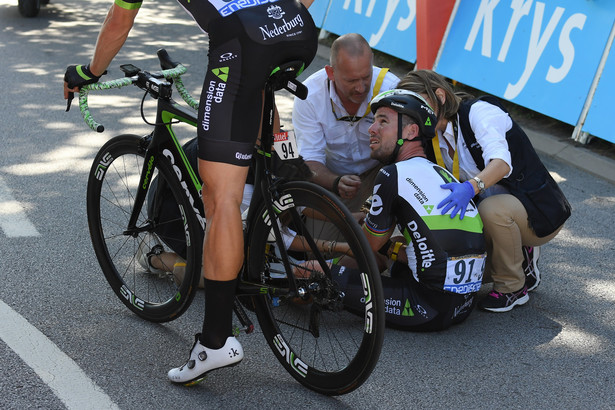 Tour de France: Cavendish wycofał się, ma złamaną łopatkę