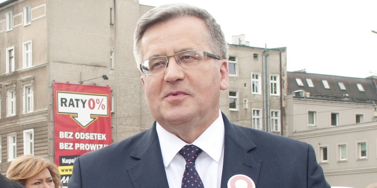 Komorowski apeluje o głosowanie w wyborach prezydenckich Wiadomości