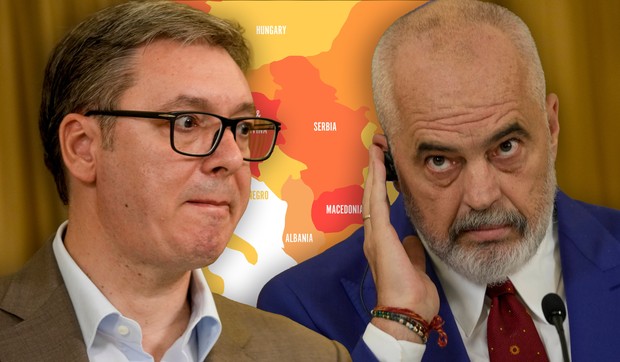 Aleksandar Vučić i Edi Rama