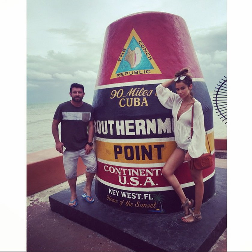 Natalia Siwiec z mężem Mariuszem na wakacjach w Miami - instagram