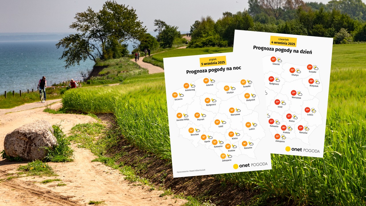 Prognozy na dziś zapowiadają letnią pogodę. Wysokie temperatury to nie wszystko