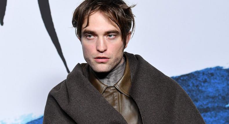 Robert Pattinson attends the Dior Homme Menswear Fall/Winter 2019-2020 show as part of Paris Fashion Week on January 18, 2019 in Paris, France.