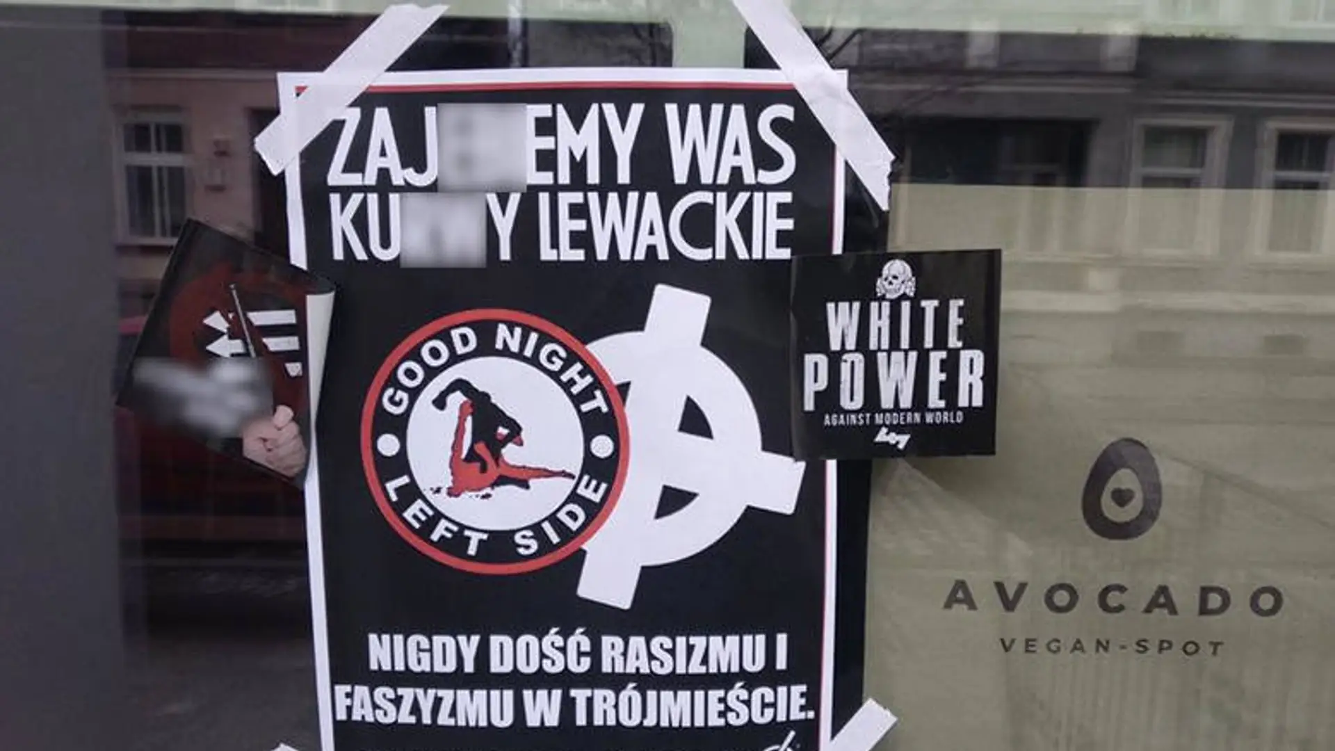 "Nie boimy, ale jesteśmy w szoku". Faszystowski atak na wegańską restaurację w Gdańsku