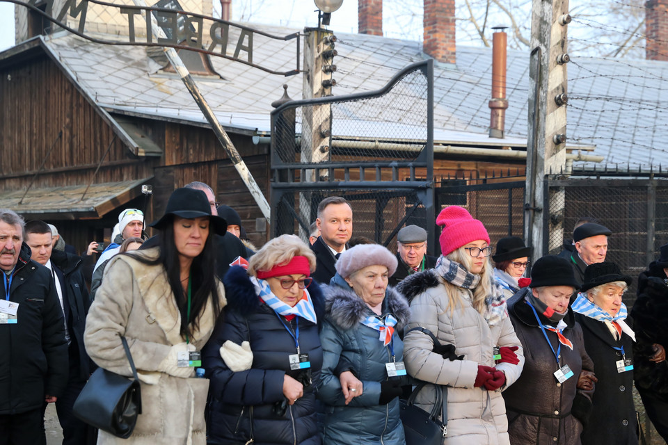 75. rocznica wyzwolenia obozu koncentracyjnego Auschwitz-Birkenau